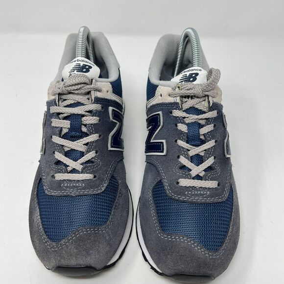 New Balance Men 574 Core - Standard Navy / White US Size 7.5 - Picture 3 of 13